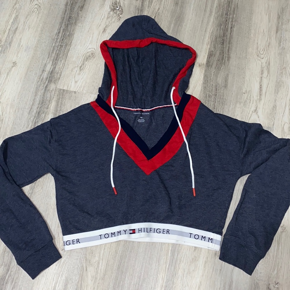 Tommy Hilfiger cropped hoodie with hood